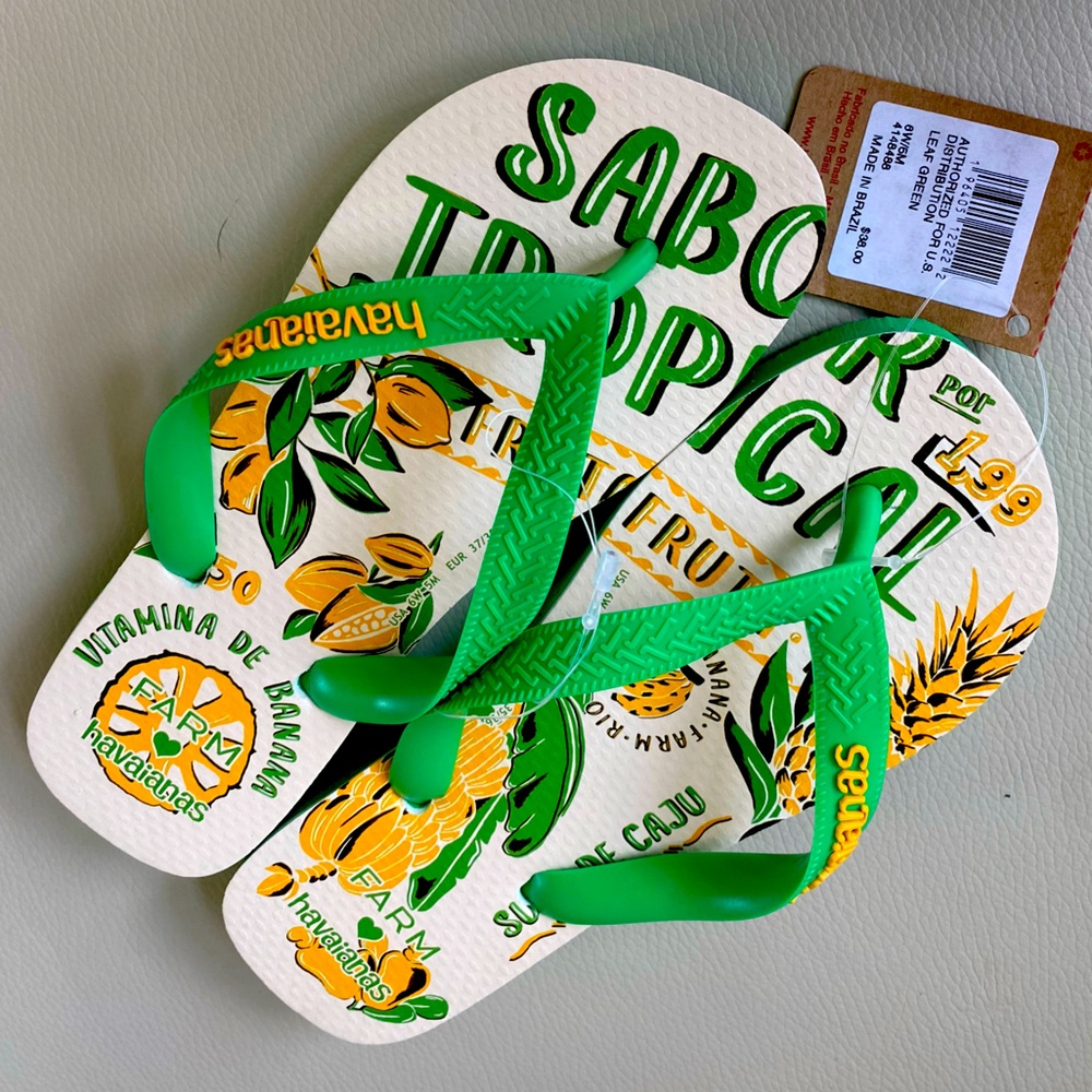 FARM ❤️ Havaianas tropical flip-flop